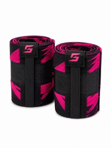<b>Knee</b> <b>Wraps</b> Custom Logo Fitness Safety Bodybuilding Weight Lifting Hot Sale High Quality Adjustable Non-Slip Neoprene Unisex - Product Image 4