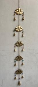 Golden Star Shaped Christmas Ornaments Textile Handicraft Decorations Luxury Style - Product Image 5