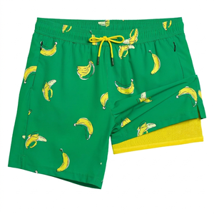 Oferta Caliente al por Mayor: Bañadores Personalizados para Hombre de Secado Rápido, Shorts de Natación con Forro de Malla, Trajes de Baño Divertidos y Transpirables - Product Image 1