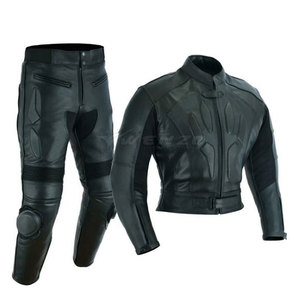 High Quality Men's Breathable Waterproof Winter Leather Sleeveless 400g Motorbike Racing Suit ALDEN INTERNATIONAL MLI-23-131 - Product Image 5