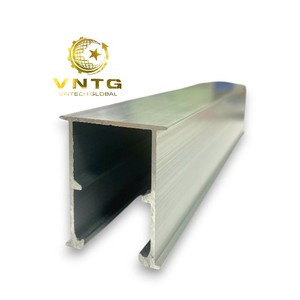 VNTECH GLOBAL High Quality Anodized Aluminum Mounting 32x40mm <b>Mini</b> Rail <b>Solar</b> AL6005-T6 for <b>Solar</b> <b>Panel</b> Roof/Banco - Product Image 4
