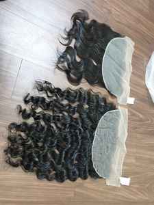 Venta al por mayor 13x4 HD para Virgin Remy Hair Extension Black Women Vietnam Human Wave/Body Luxury Style Todos los colores - Product Image 6