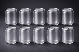 Bouteille en plastique PET de 250 ml de haute qualité, recyclable, pour boissons gazeuses, avec bouchons à languette en aluminium et bouchons à décoller. - Product Image 3