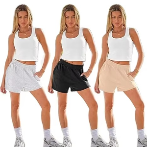 Nuevos Shorts Deportivos de Cintura Alta para Mujer, Tallas Grandes, Transpirables, Venta al Por Mayor Disponible - Product Image 4