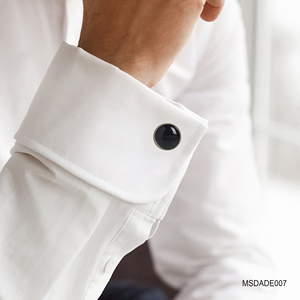 ตินห์วู ซิกเนเจอร์: กระดุมข้อมือทองคำ 18K และอัญมณีเมทีโอไรต์สีดำ - พลังงานเฟิงสุ่ยที่หายากสำหรับผู้นำยุคใหม่ |   MSDADE007 - Product Image 4