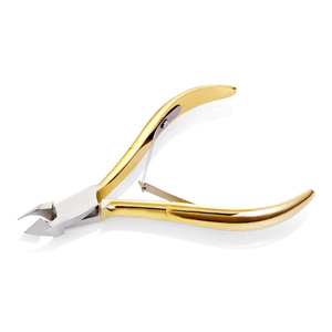 Coupe-cuticules de qualité supérieure, lames fines et aiguisées, demi-or, acier inoxydable, ouverture large, manucure, pédicure, avantage - Product Image 4