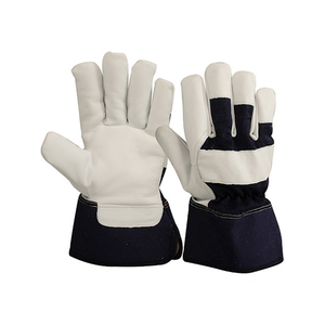 Durable XL Size Canadian Safety Gloves White Cuff Anti-Cut Anti-Heat Functions for Rigger Hand Arm Protection - Product Image 1