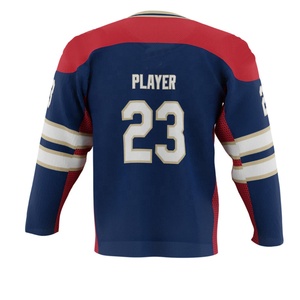 Service OEM Vente en Gros Personnalisable Respirant Séchage Rapide Maillot de Hockey sur Glace pour Hommes Sublimation Vêtements de Hockey - Product Image 2