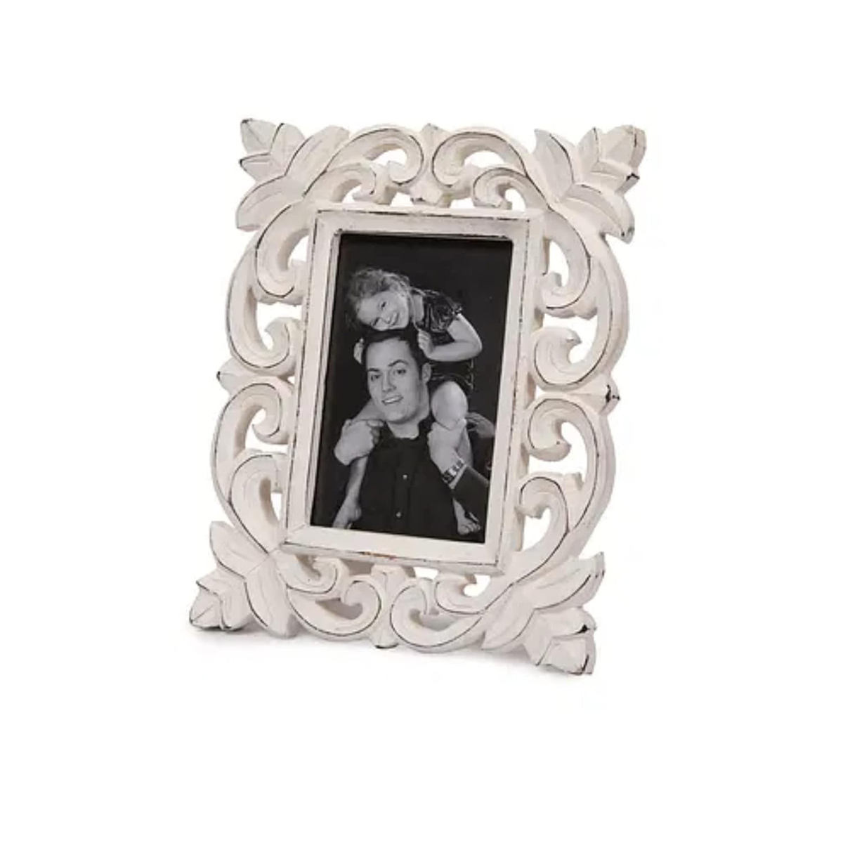 สีขาวแอนทีคไหม้