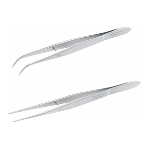 Pince microscopique Hammacher Wironit 130 mm – Droite ou Courbe en Acier Inoxydable pour la Recherche de Précision - Product Image 3