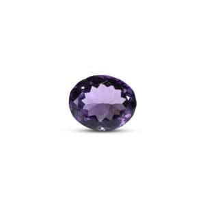Loose Amethyst Gemstone 8.3 Carat Faceted Heart Oval Emerald Pear Cut for Fine Jewelry - Product Image 1