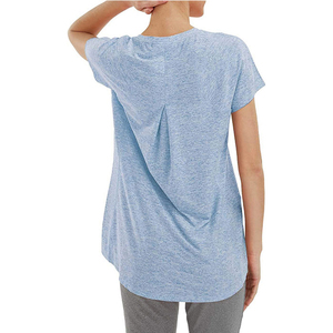 T-shirts amples personnalisés pour femmes, en coton 100% doux, respirant et écologique, avec impression personnalisée, design mode été, vente en gros à prix abordable - Product Image 3