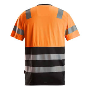 Camiseta de Trabajo de Seguridad Reflectante al Por Mayor, Manga Larga, Alta Visibilidad, Construcción Industrial, Duradera, Transpirable, con Spandex - Product Image 2