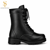 Bottes tactiques de randonnée et de trekking en cuir montantes à lacets SUPER FORCE BT-SW-01 personnalisées, faible MOQ, A6671, pour toutes saisons, usage extérieur et désertique