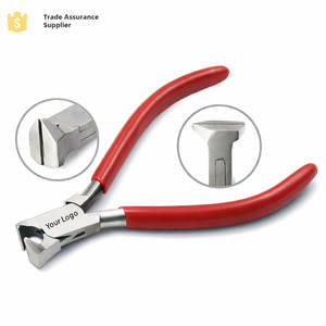 Cortador de extremos/cortador superior de 115 mm para joyería, alicates de corte de alambre de acero inoxidable de alta calidad con mango de PVC y sin resorte - Product Image 1