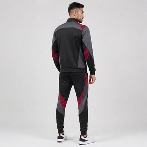 Survêtement pour homme, vêtements de sport confortables, veste et pantalon assortis, tissu de qualité supérieure pour l'exercice, la marche, le jogging et le quotidien - Product Image 5