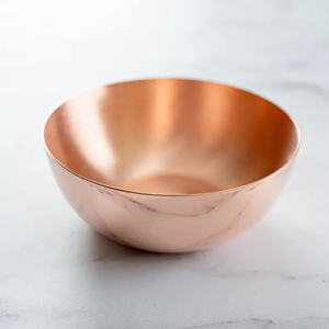 Poêle peu profonde en cuivre authentique, indispensable pour la cuisine, parfaite pour la friture et la sautée - Product Image 5