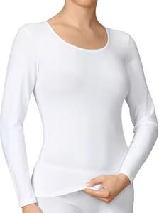 Haut de sport tricoté moulant en Spandex/Nylon pour femme, avec impression de motifs personnalisés, idéal pour l'entraînement hivernal et la gym - Product Image 2