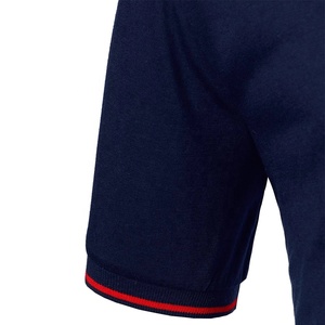 เสื้อยืดโปโลผู้ชายผ้าฝ้าย100% เสื้อยืดธรรมดาแขนสั้นสีพื้นสำหรับธุรกิจกลางแจ้งลำลอง - Product Image 2