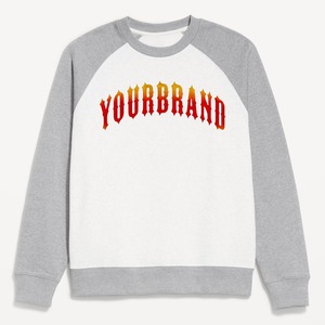 Pull en jersey à col rond pour homme, 380 g, gris uni, doublure écologique, coupe classique, vêtements décontractés, 100 % coton, pull d'hiver - Product Image 5