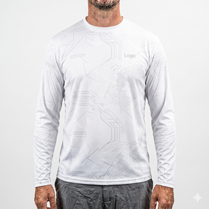 Custom Fishing Crew Casual Clothing Premium Quality <b>Shirts</b> with <b>Moisture</b> <b>Wicking</b> Fabric for Outdoor Fishing Adventures - Product Image 1