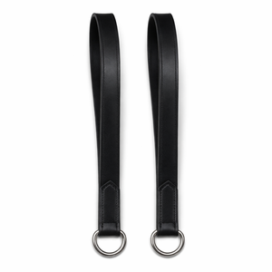 Rênes de dressage en cuir véritable de qualité supérieure, double poignée avec clips métalliques, pour l'entraînement des chevaux, durables, fournisseur OEM en gros - Product Image 4