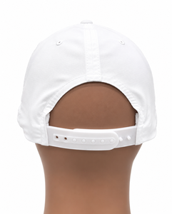 Casquette de golf personnalisée à 5 panneaux avec visière incurvée blanche découpée au laser, fermeture snapback, unisexe, décontractée, pour les activités de plein air printemps-été - Product Image 4