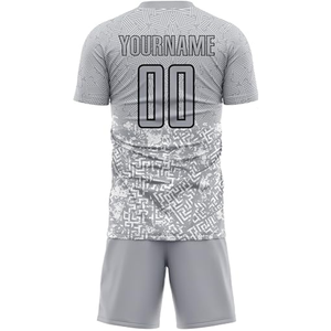 ชุดฟุตบอลแบบกลับด้านได้ OEM พร้อมสกรีนชื่อส่วนตัว เสื้อฟุตบอลระบายอากาศ ชุดกีฬาฟุตบอล ชุดวอร์ม - Product Image 3