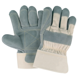 Guantes de Trabajo Reforzados de Cuero Vacuno de Primera Calidad, Resistentes, para Construcción y Seguridad, Marca Canadian Rigger, de Pakistán - Product Image 4