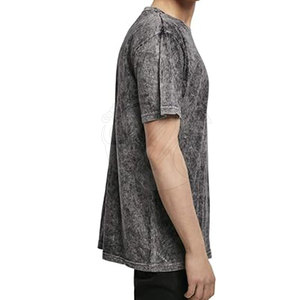 Camiseta de Hombre de Primera Calidad 100% Algodón con Lavado Ácido, Personaliza tu Logotipo, Mejor Precio, Camiseta de Hombre con Lavado Ácido para Venta en Línea - Product Image 4