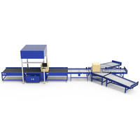 Système de dimensionnement, pesage et numérisation DWS personnalisable, machine de tri pour les grandes usines, la logistique, les entrepôts et la distribution de colis