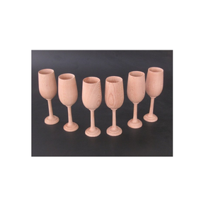 Eco Friendly Wooden Shot Glass for Sustainable Living Artisan Crafted Wooden Shot Glass for Liquor Tasting - Product Image 4