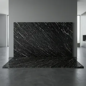 Luxury Marquino Black Granite <b>Stone</b> Premium Polished Granite Slabs for Kitchen Tops Flooring Wall Cladding and Custom Projects - Product Image 4
