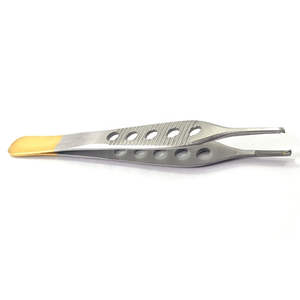 Hospital Medical Surgical Tweezers Forceps 10cm Single Use Stainless Steel Autoclave Safe Class II CE ISO Approved - Product Image 2