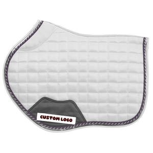 Tapis de selle professionnel respirant et confortable pour le saut d'obstacles, personnalisable, le plus vendu pour l'équitation - Product Image 1