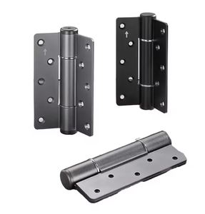 Heavy Duty Black Steel Self Closing <b>Spring</b> <b>Door</b> Hinge Adjustable Fire Rated Gate Hinge Hardware for Commercial <b>Doors</b> - Product Image 2