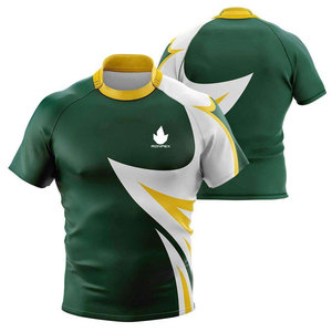 Camiseta de Rugby de Secado Rápido y Transpirable, Venta en Línea, Uniforme de Rugby Hecho en Pakistán, Precio Económico, Camiseta de Rugby al Por Mayor - Product Image 1