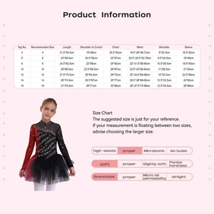 Vestidos de Patinaje Artístico para Niñas de 4 a 16 Años, Vestidos de Danza para Actuaciones en Escenario, Vestidos de Danza Lírica Moderna, Traje con Logotipo Personalizado - Product Image 6