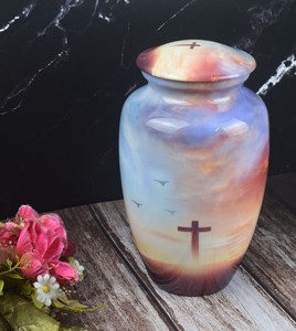 Traditional Handicraft Human Cremation Urn <b>Ashes</b> Storage <b>Box</b> Engraved Urns Bulk <b>Ash</b> Urns for Human & <b>Pet</b> by AYAANS - Product Image 4