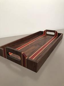 ถาดเสิร์ฟไม้ธรรมชาติขายดีที่สุด ทนความร้อน ใช้สำหรับใส่อาหารและเครื่องดื่ม เหมาะสำหรับใช้ในบ้านและร้านอาหาร ราคาส่งออก - Product Image 3