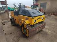 Compacteur de sol vibrant d'occasion SAKAI TW330, rouleau compresseur routier d'occasion