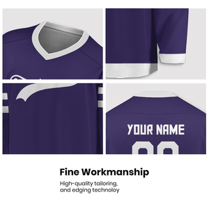 Camiseta de Hockey sobre Hielo Personalizada para Hombre, sin Mangas, Cuello en V, Logotipo del Equipo Sublimado en la Parte Delantera, Absorbe la Humedad, Transpirable, Ecológica - Product Image 5