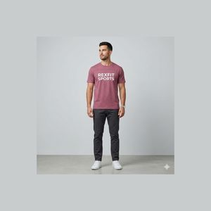 เสื้อยืดผู้ชายแบบสั่งทำพิเศษ พร้อมโลโก้แบบกำหนดเอง คอกลม เสื้อยืดผู้ชายรักษ์โลก ผลิตตามสั่ง มีหลากหลายสไตล์ ดีไซน์ใหม่ - Product Image 4