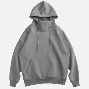 Sweat-shirt à capuche pour homme Bigwood Sports, logo personnalisé, hiver, ODM, coton de haute qualité, impression numérique, anti-boulochage, col haut - Product Image 3