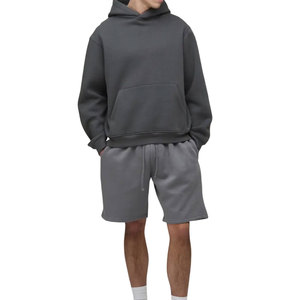 Nouveauté 2026 – Short en jersey uni pour homme, coupe décontractée, personnalisable, 100 % coton, idéal pour le sport - Product Image 1