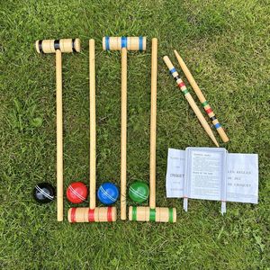 Juego de Croquet de Madera Premium para 6 Jugadores, Ideal para Decoración con Velas |   Artesanía en Madera Hecha a Mano |   Juego de Velas Aromáticas |   Precio de Fábrica al por Mayor - Product Image 1