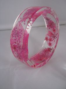 Attractive Resin <b>Bangle</b> <b>Bracelet</b> Crafted From Premium Epoxy Material Durable Stylish Jewelry For Everyday Wear - Product Image 1
