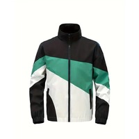 Veste coupe-vent respirante pour homme, idéale pour l'exercice et la course à pied, résistante au vent, légère, avec fermeture éclair, pour entraînement cardio, fabrication OEM ODM