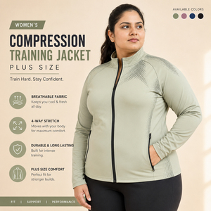 Custom OEM Yoga <b>Compression</b> Jackets Women's Plus Size Printed Zipper Jacket Spandex Polyester Quick Dry Gym Workout Jackets - Product Image 1