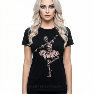 T-shirt graphique rétro Pop Art Zombie pour femme, multicolore, visage squelette, style néon, personnalisé, esthétique années 90 - Product Image 5